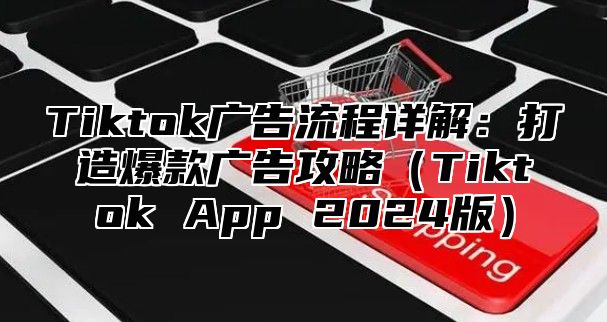 Tiktok广告流程详解：打造爆款广告攻略（Tiktok App 2024版）