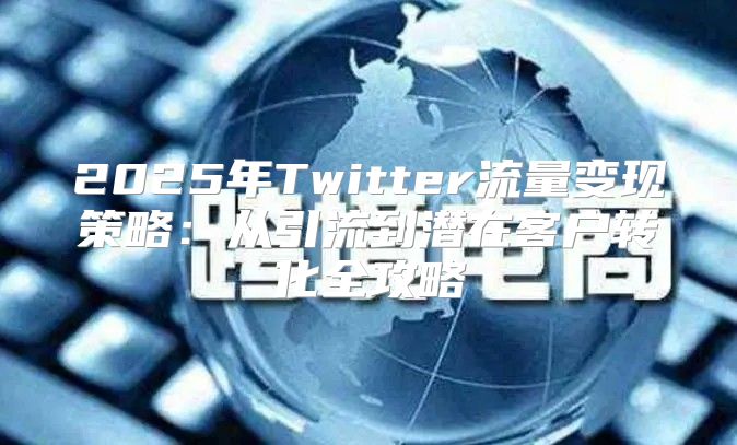 2025年Twitter流量变现策略：从引流到潜在客户转化全攻略